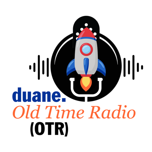 duane Old Time Radio logo (spaceship as a microphone)